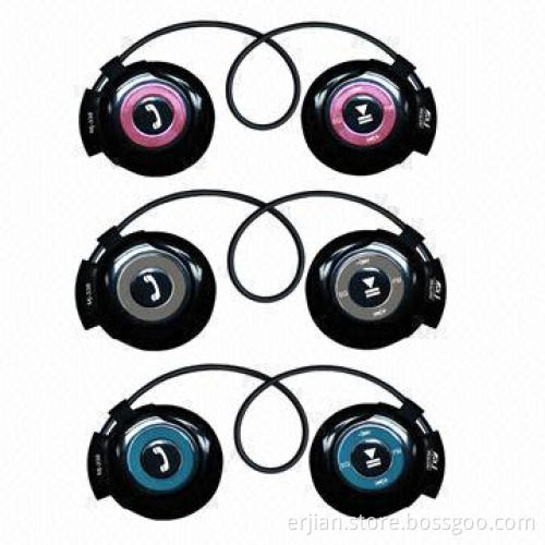 Sports Headphones, MP3 Player, Good Sound/SD Card Slot/FM Radio Function, OEM/ODM Orders Welcomed